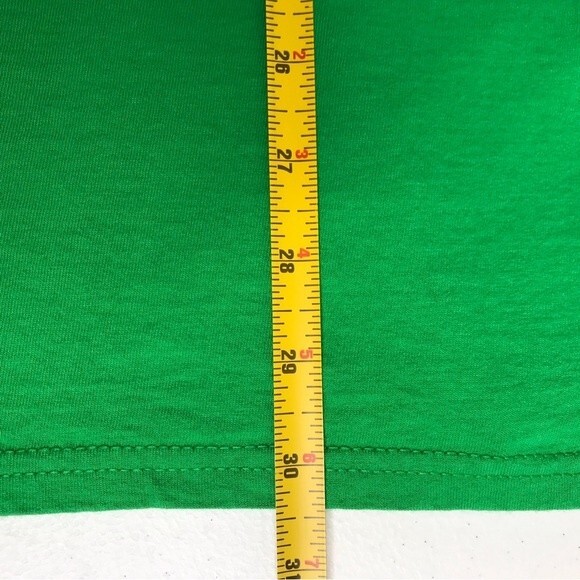 Fruit of the Loom St Pats Day Skull Aces Luck of the Irish Green T Shirt Size XL - Picture 11 of 12